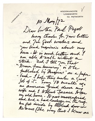 Lot 708 - Autographed Correspondence: Ernest Shepard,...