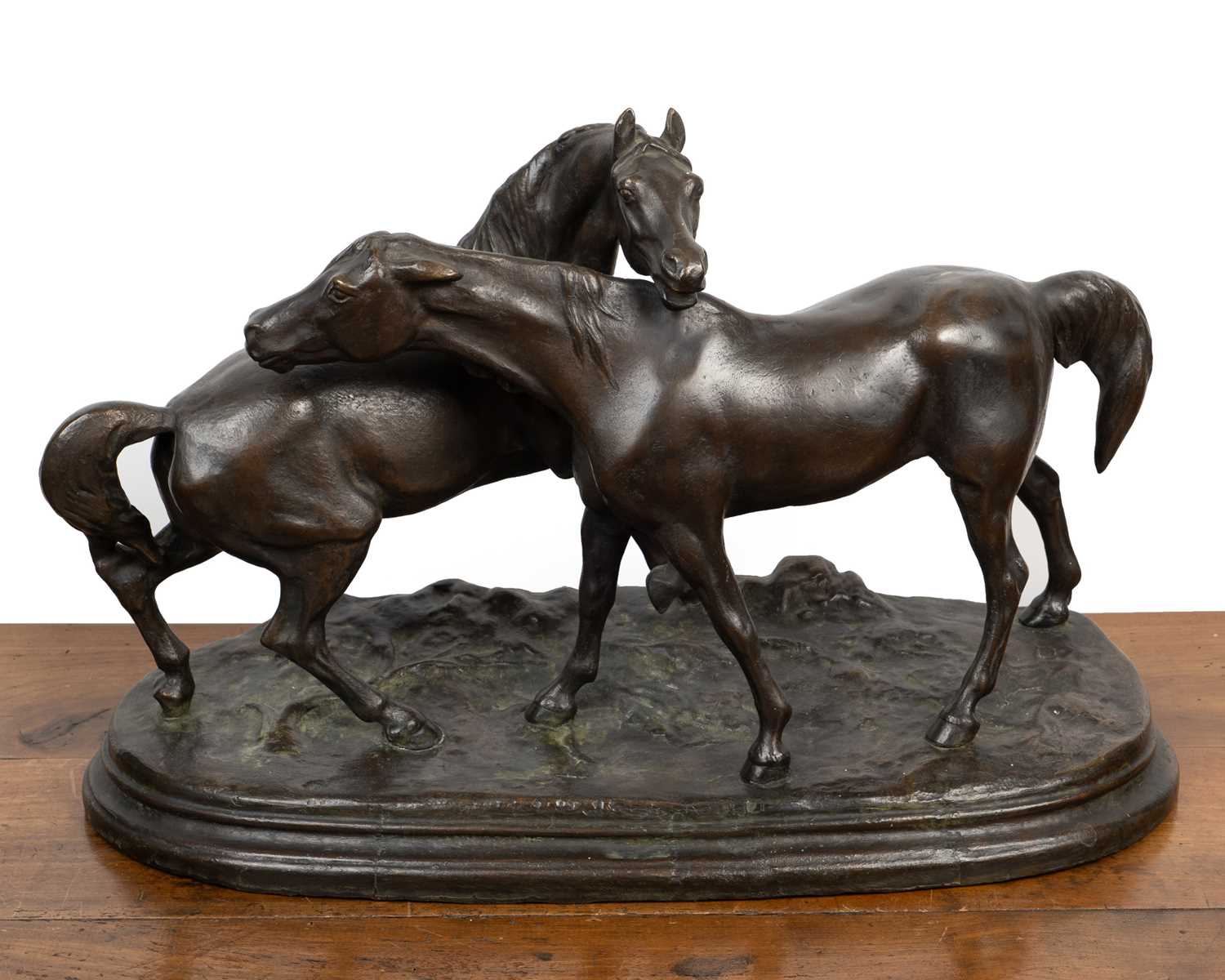 Lot 413 - Attributed to Ludwig Gelardi after Pierre-Jules Mene (Early 20th Century Scandinavian School)