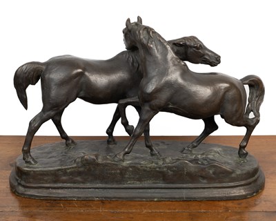 Lot 413 - Attributed to Ludwig Gelardi after Pierre-Jules Mene (Early 20th Century Scandinavian School)