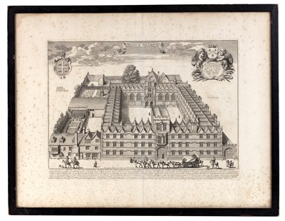 Lot 717 - Loggan (David) 'Collegium Universitatis'...