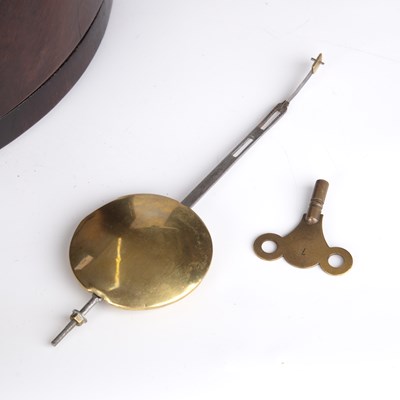 Lot 228 - An early 19th century English dial clock with...