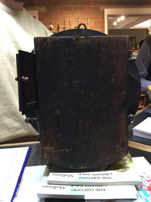 Lot 228 - An early 19th century English dial clock with...