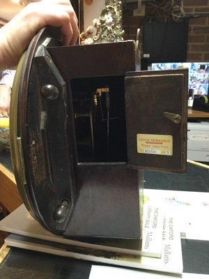 Lot 228 - An early 19th century English dial clock with...