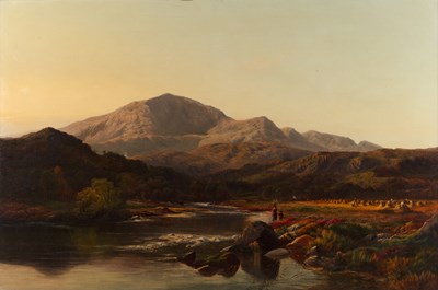 Lot 273 - Walter Williams (1834-1906) Moel Siabod,...