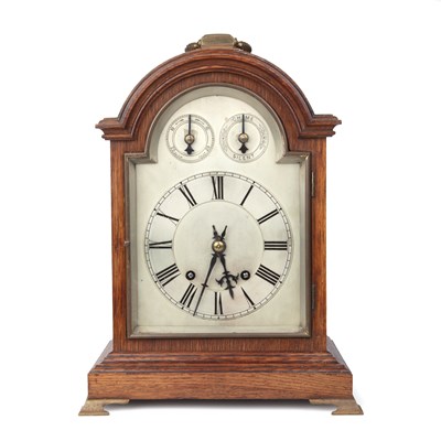 Lot 227 - A German bracket clock by Winterhalder and...