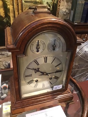 Lot 227 - A German bracket clock by Winterhalder and...