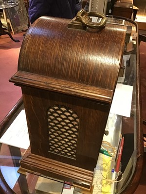 Lot 227 - A German bracket clock by Winterhalder and...