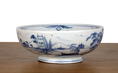 Lot 411 - Deborah Sears-Isis ceramics Delft style blue...