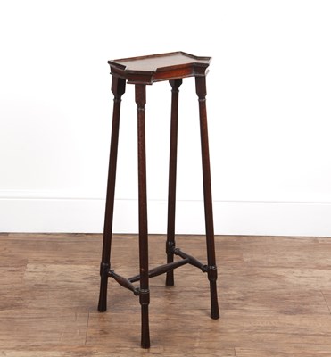 Lot 52 - Mahogany jardinière stand 19th Century, with...