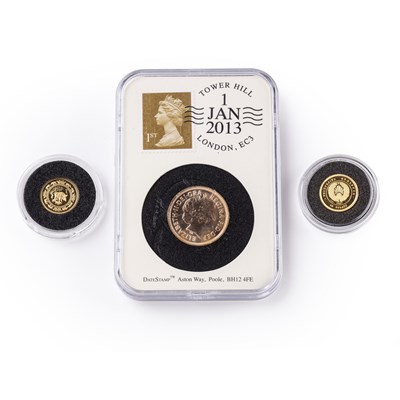 Lot 340 - A 2013 gold sovereign A02-0046 a 1000 Mongolia...