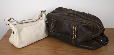 Lot 442 - Lanvin of Paris leather handbag bag with...