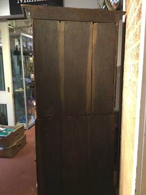 Lot 82 - An 18th century walnut bureau bookcase of...