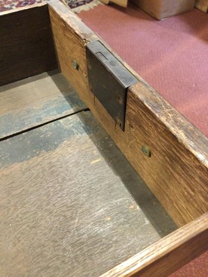 Lot 82 - An 18th century walnut bureau bookcase of...