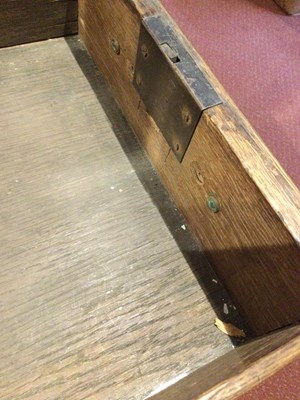 Lot 82 - An 18th century walnut bureau bookcase of...