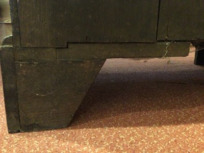Lot 82 - An 18th century walnut bureau bookcase of...