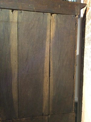 Lot 82 - An 18th century walnut bureau bookcase of...