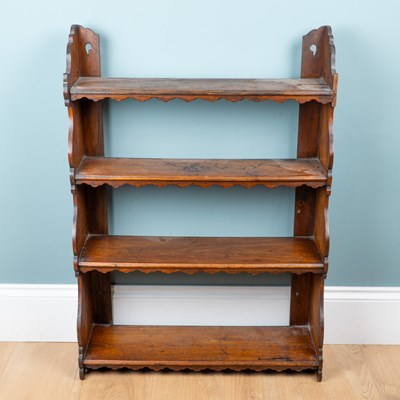 Lot 22 - An Arts & Crafts ash small bookshelf
