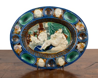 Lot 465 - In the manner of Bernard Palissy 19th Century,...