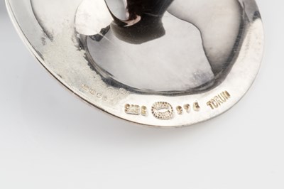 Lot 167 - A silver 'Möbius' pendant designed by Torun...
