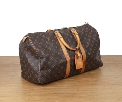 Lot 443 - Louis Vuitton monogram weekend or travel bag,...
