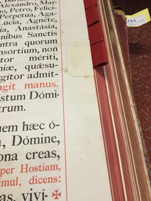 Lot 752 - 'Missale Romanum ex Decreto Sacrosanti...
