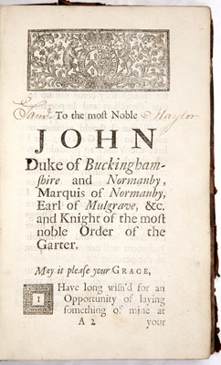 Lot 755 - Anon: An 18th century book of 'Letters'...