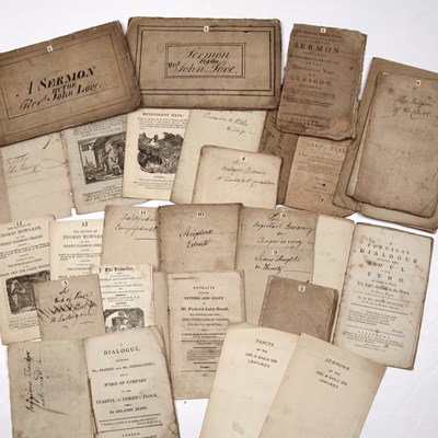 Lot 755 - Anon: An 18th century book of 'Letters'...