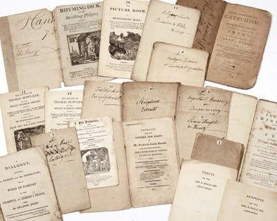Lot 755 - Anon: An 18th century book of 'Letters'...
