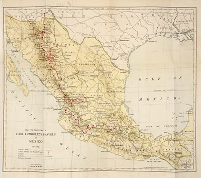 Lot 735 - Lumholtz (Carl) 'Unknown Mexico' A Record of...