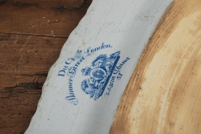 Lot 497 - A Hicks, Meigh & Johnson ironstone meat plate for The Salters' Company dinner service