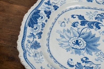 Lot 497 - A Hicks, Meigh & Johnson ironstone meat plate for The Salters' Company dinner service