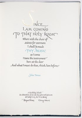 Lot 661 - Stanbrook Abbey Press 'Dear Alec' (Alec...