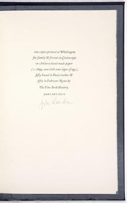 Lot 665 - Whittington Press. Priestley (J.B.) 'The Happy...