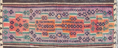 Lot 1386 - A 20th century Uzbekistan Kilim rug
