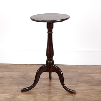 Lot 78 - Mahogany wine table 18th Century, with a...