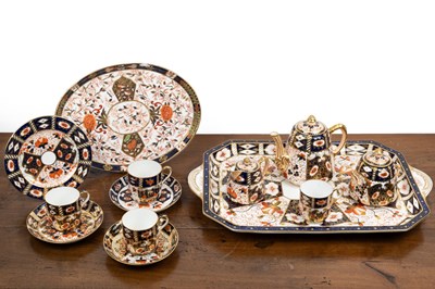 Lot 106 - A collection of 19th century English Imari ware