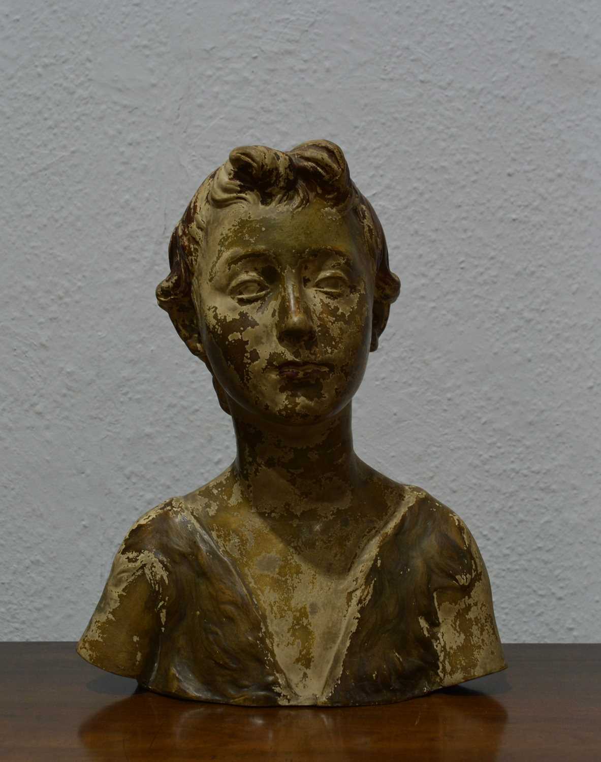 Lot 451 - Florentine-style bust depicting St John the...