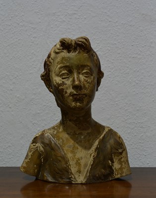 Lot 451 - Florentine-style bust depicting St John the...