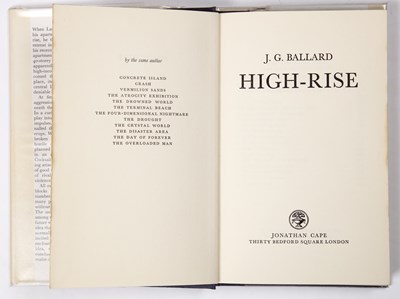 Lot 807 - Ballard (J G) 'High-Rise'. 1st Edition....