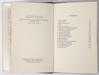 Lot 807 - Ballard (J G) 'High-Rise'. 1st Edition....