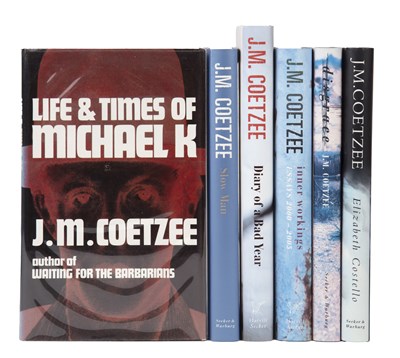 Lot 823 - Coetzee (John Maxwell). South African Writer b....