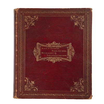 Lot 677 - Album 1. 1885-1889. 54pp of monochrome...