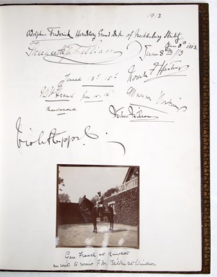 Lot 680 - Album 4. 'The Stud House Hampton Court'...