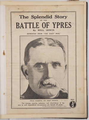 Lot 683 - A group of four albums of newspaper cuttings...