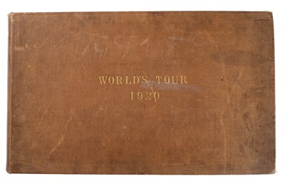 Lot 686 - Lady Sarah Wilson - World's Tour 1920. A 33pp...