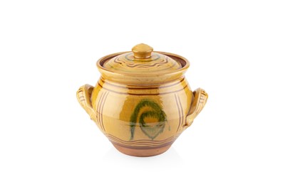 Lot 679 - Clive Bowen (b.1943) Large pot and cover...
