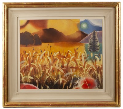 Lot 139 - Brian Horton (b.1933) Valley Rich with Corn,...