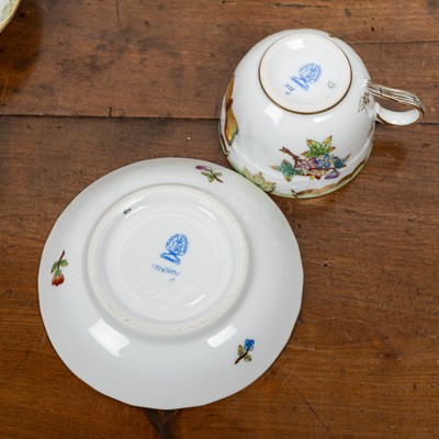Lot 223 - A collection of Herend porcelain