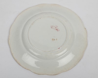 Lot 344 - Four French plates
