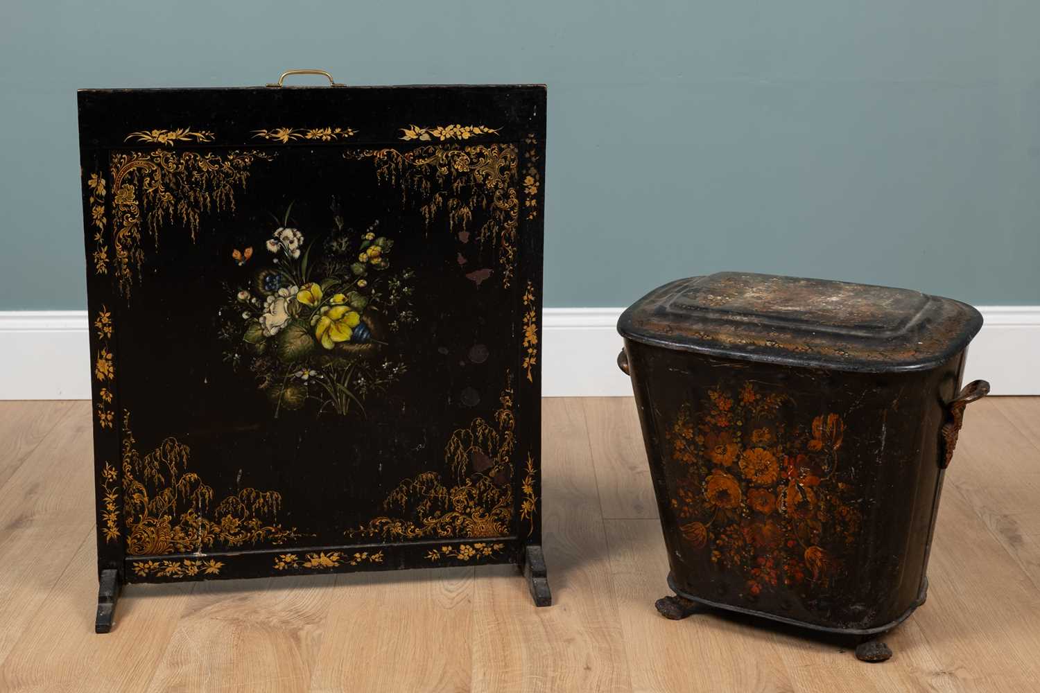 Lot 1130 - Fireside accoutrements